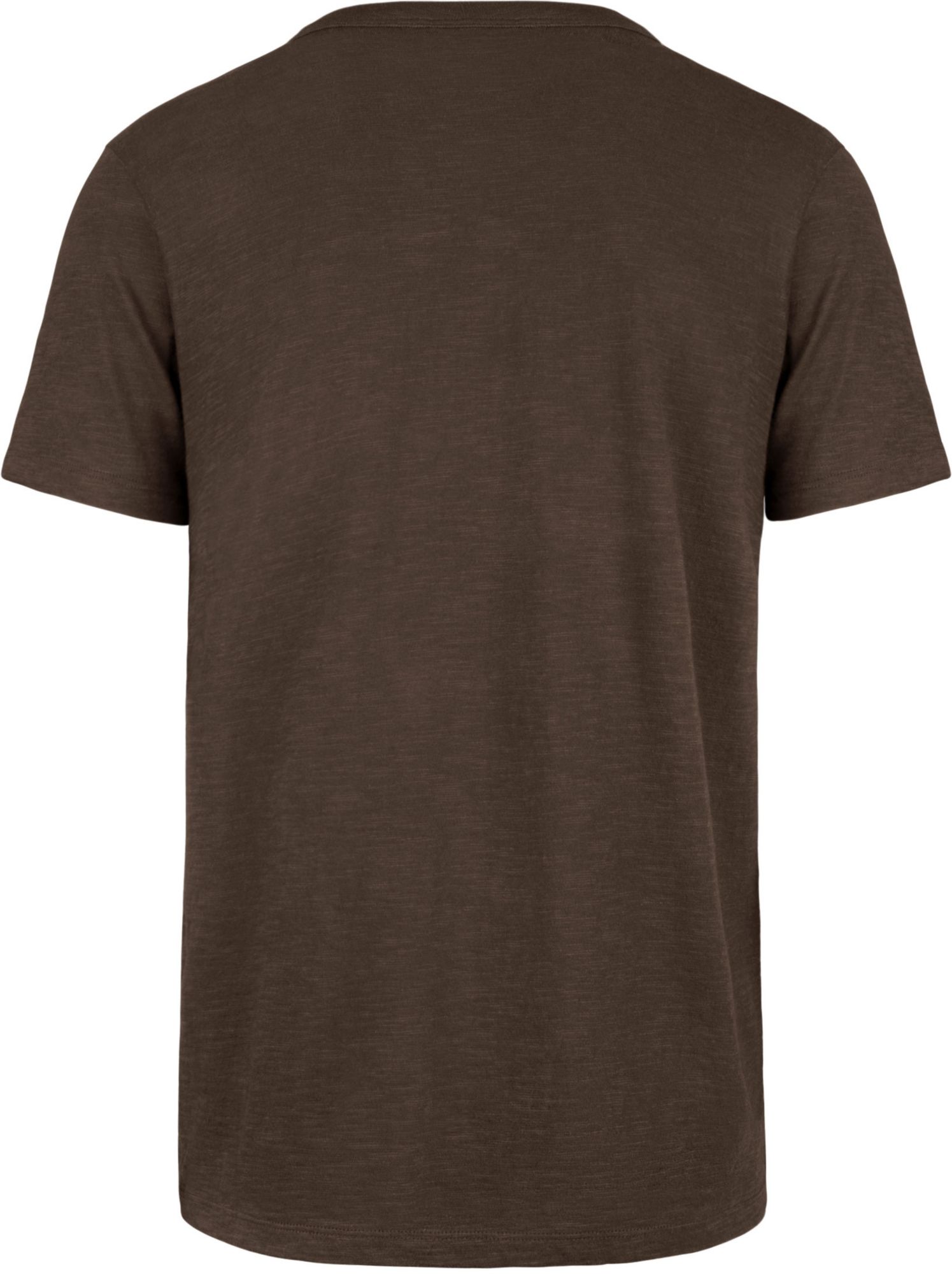 ‘47 Men's Cleveland Browns Scrum Logo Brown T-Shirt