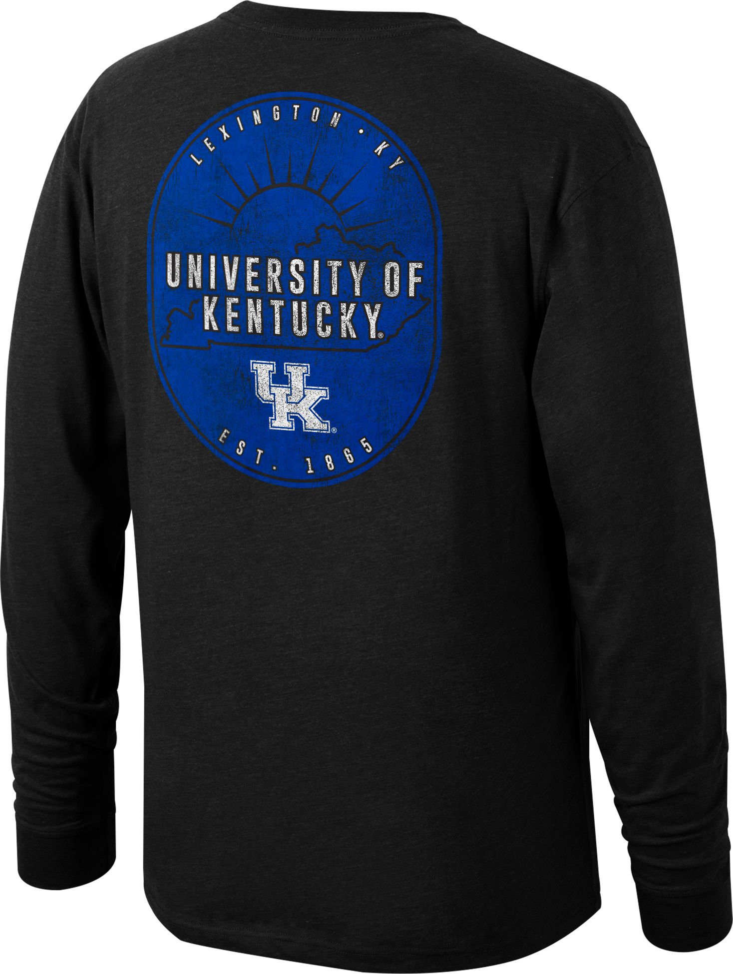 Top of the World Men's Kentucky Wildcats Staple Long Sleeve Black T-Shirt product image