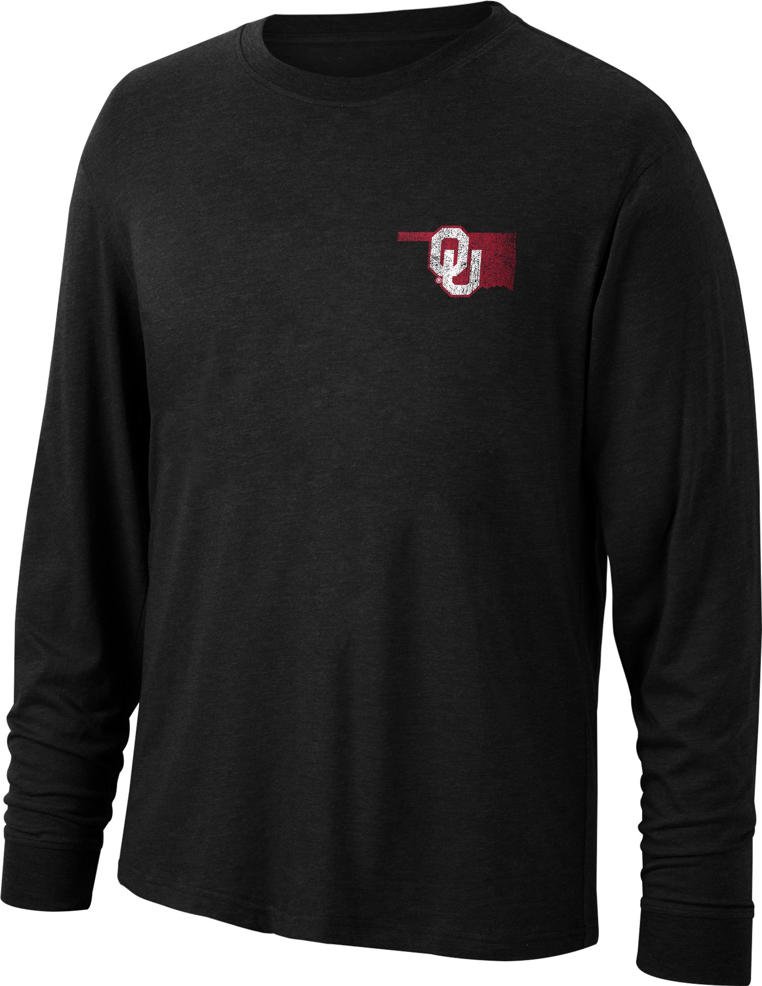 Top of the World Men's Oklahoma Sooners Staple Long Sleeve Black T-Shirt product image