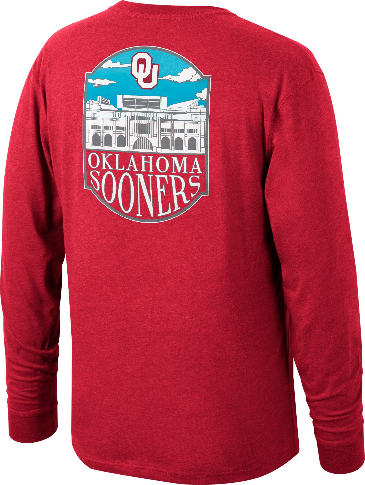 Top of the World Men's Oklahoma Sooners Crimson Staple Long Sleeve T-Shirt product image
