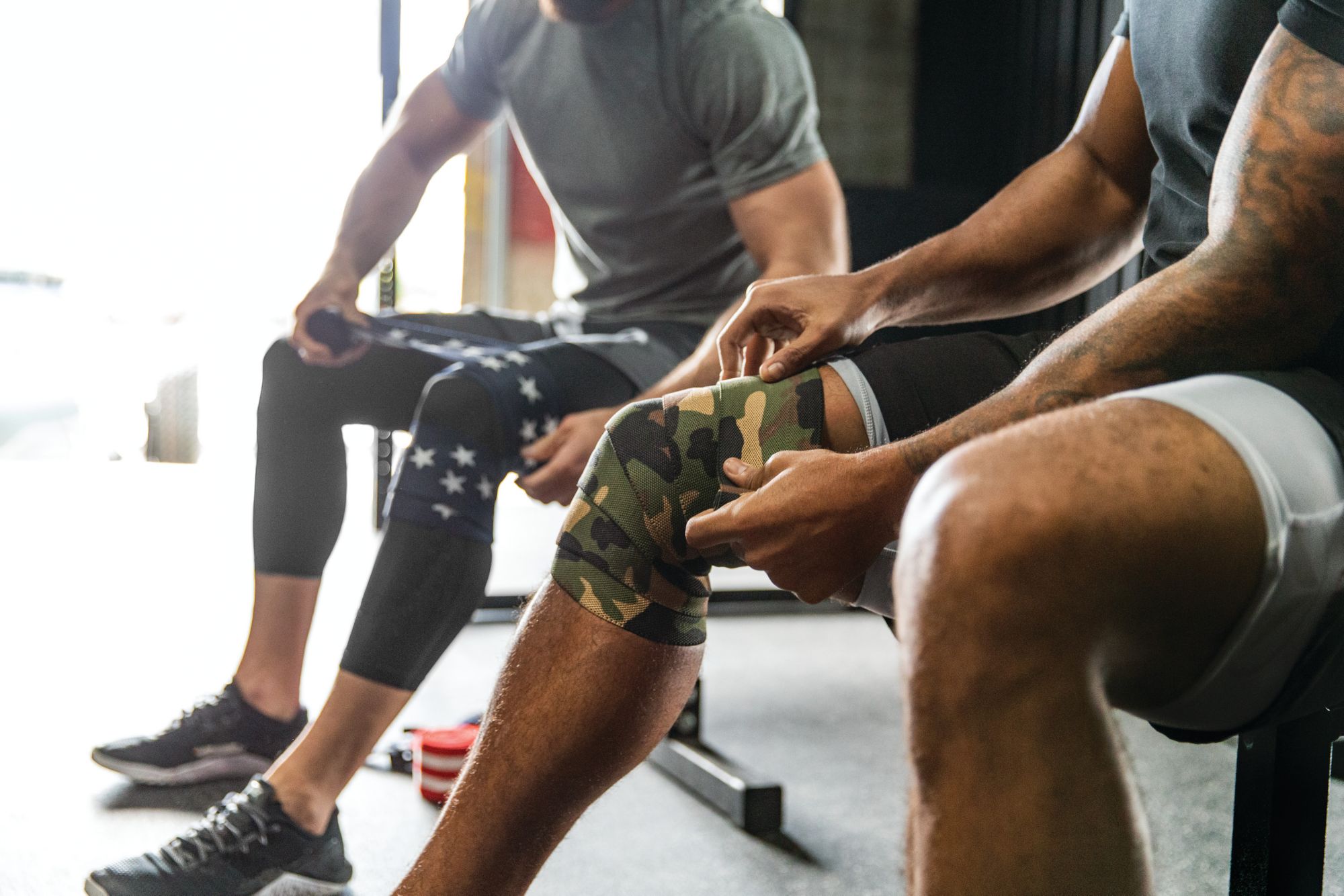 Harbinger Red Line Knee Wraps product image