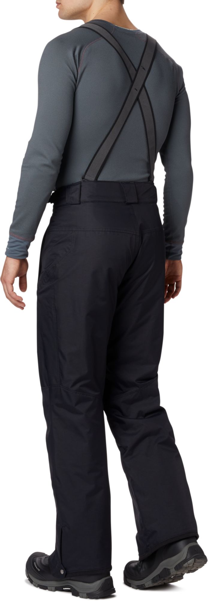 columbia men's bugaboo suspender pants