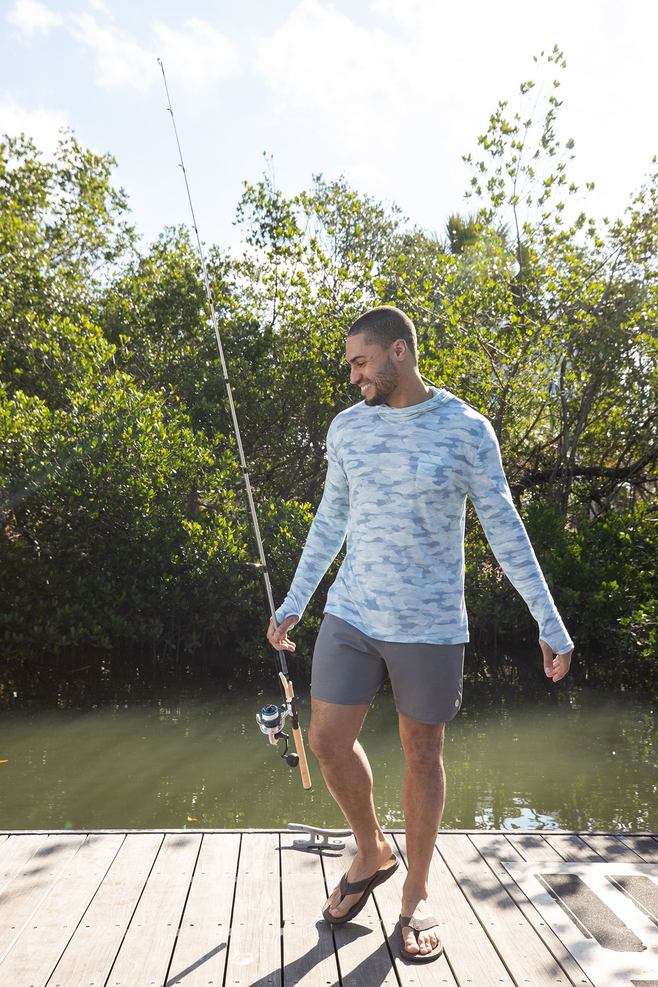 Free Fly Men's Bamboo Lightweight Hoodie product image