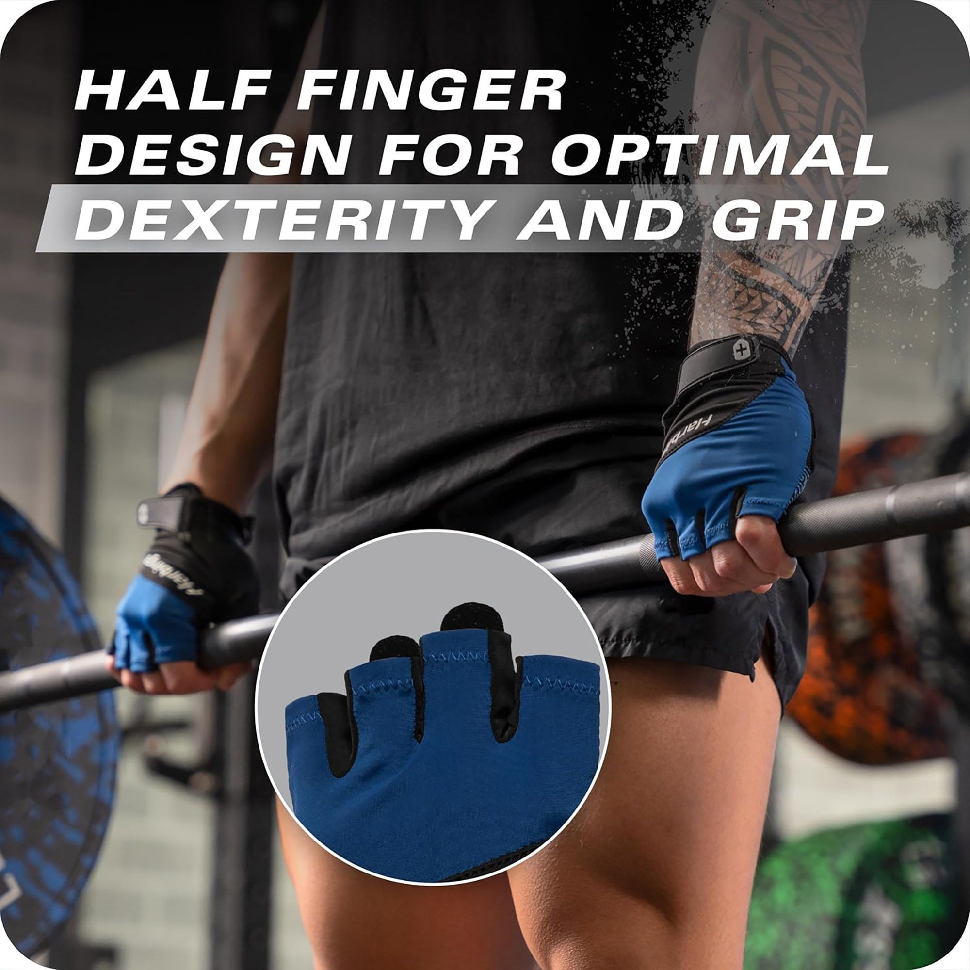Harbinger Men's Training Grip 3.0 Gloves product image