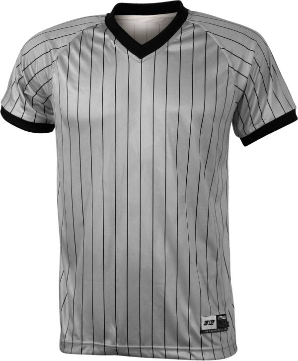 striped umpire shirt