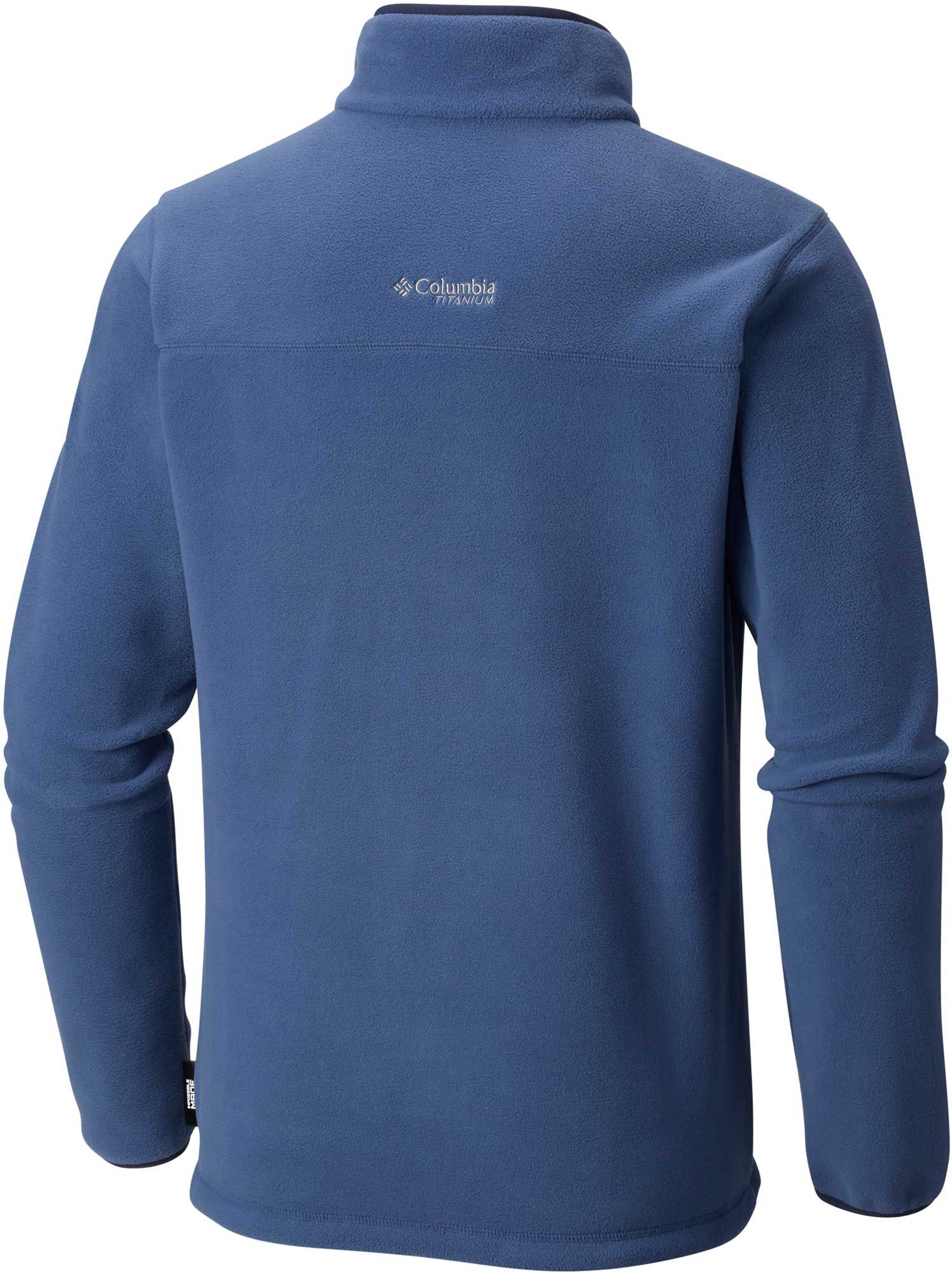 columbia titan pass 1.0 half zip fleece