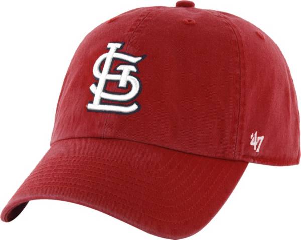 ‘47 Men's St. Louis Cardinals Red Clean Up Adjustable Hat