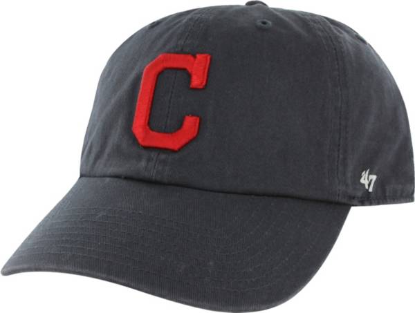 ‘47 Men's Cleveland Indians Clean Up Navy AdjustableHat