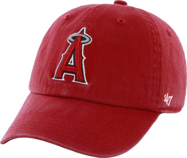 ‘47 Men's Los Angeles Angels Red Clean Up Adjustable Hat | Dick's ...