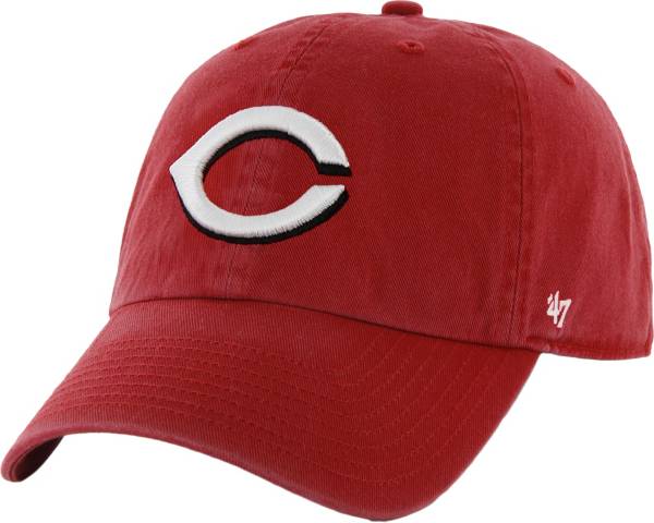 ‘47 Men's Cincinnati Reds Clean Up Red Adjustable Hat