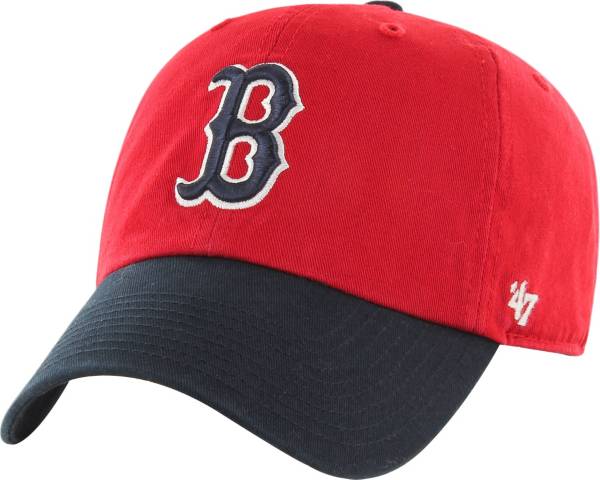 ‘47 Men's Boston Red Sox Red Clean Up Adjustable Hat