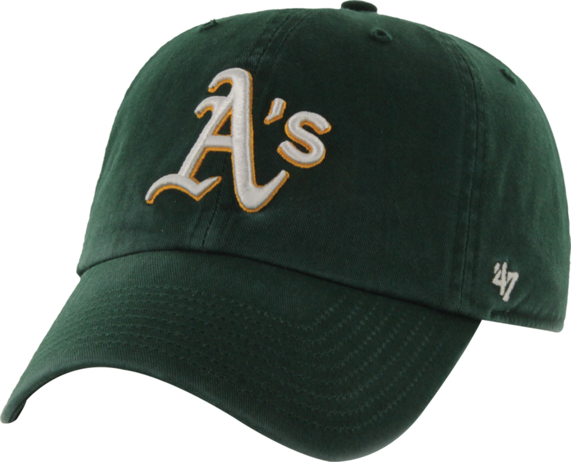 '47 Men's Athletics Clean Up Green Adjustable Hat product image