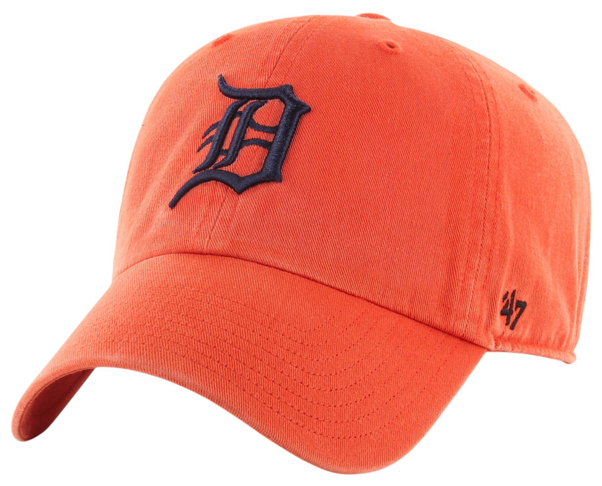 ‘47 Adult Detroit Tigers Orange Clean Up Adjustable Hat product image
