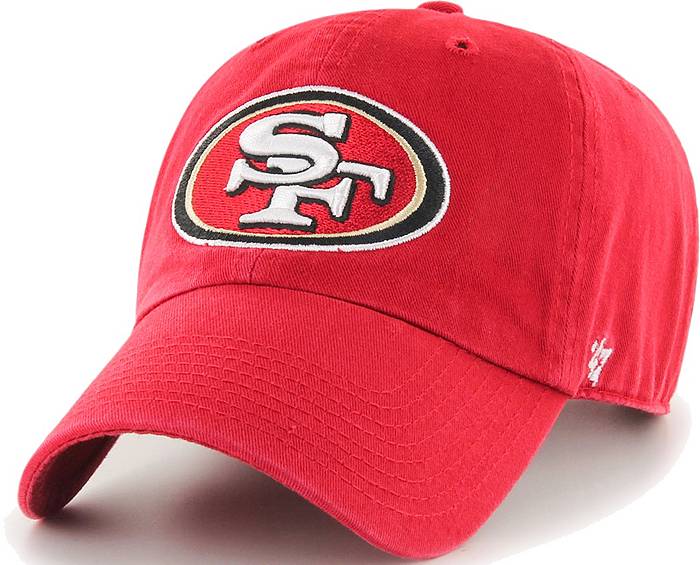 '47 Men's San Francisco 49ers Red Clean Up Adjustable Hat