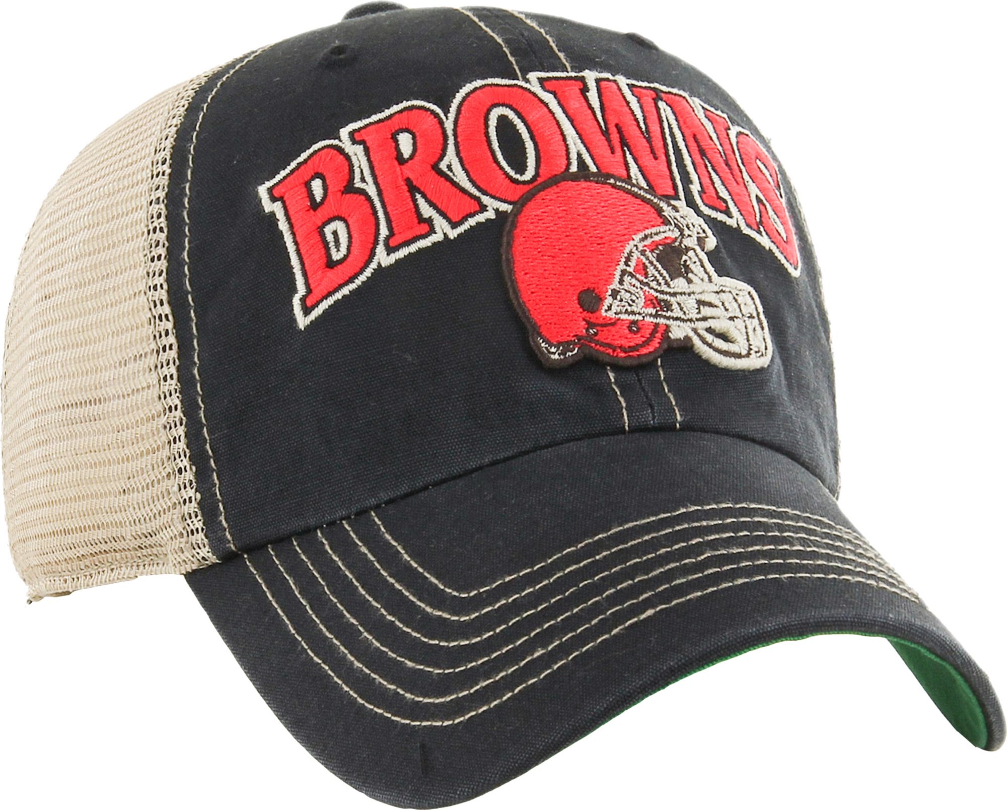 cleveland browns mesh hat