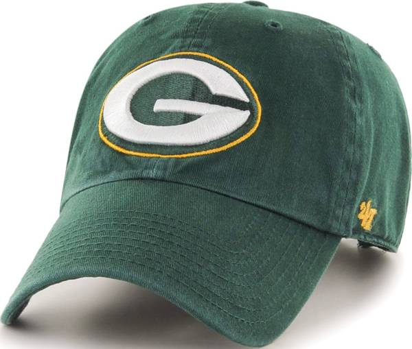 Green Bay Packers '47 Clean Up Alternate Adjustable Hat - Black