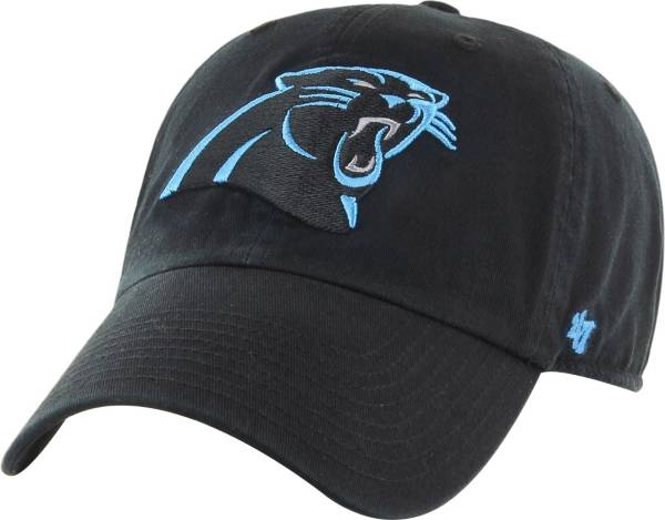 47' Men's Carolina Panthers Clean Up Black Adjustable Hat | Dick's ...
