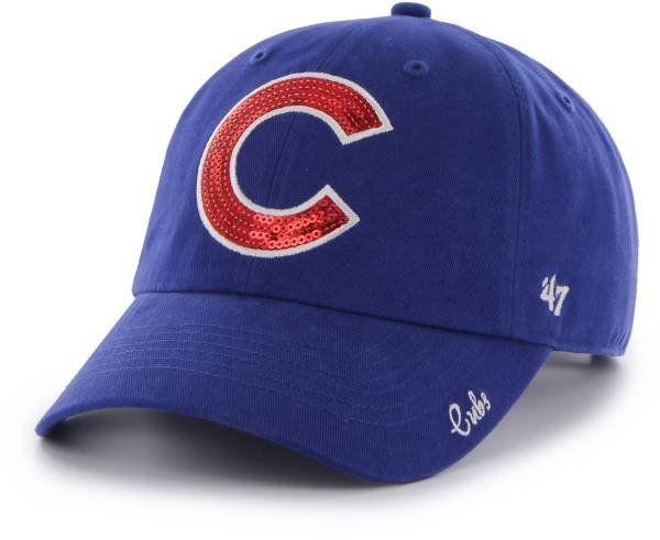 '47 Women's Chicago Cubs Sparkle Royal Adjustable Hat