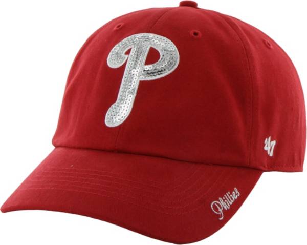 '47 Women's Philadelphia Phillies Sparkle Red Adjustable Hat