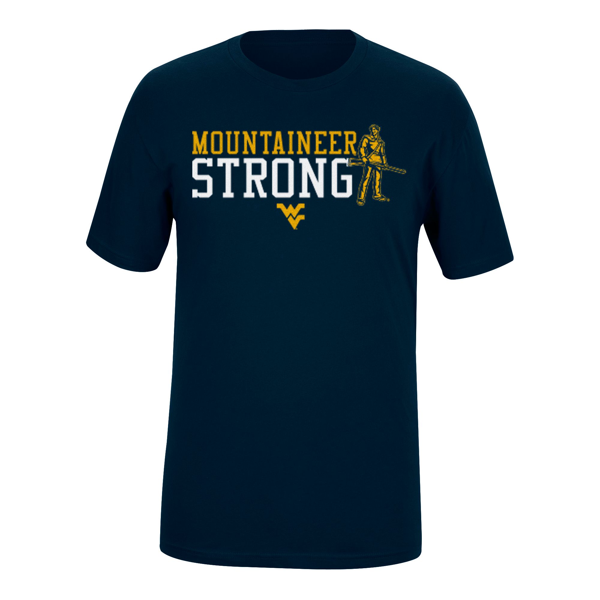 Top of the World Youth West Virginia Mountaineers Fan Blue T-Shirt product image