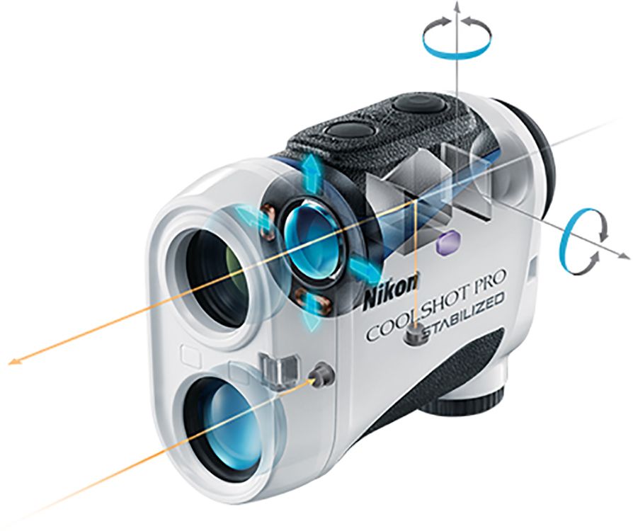 Nikon COOLSHOT PRO STABILIZED Golf Laser Rangefinder product image