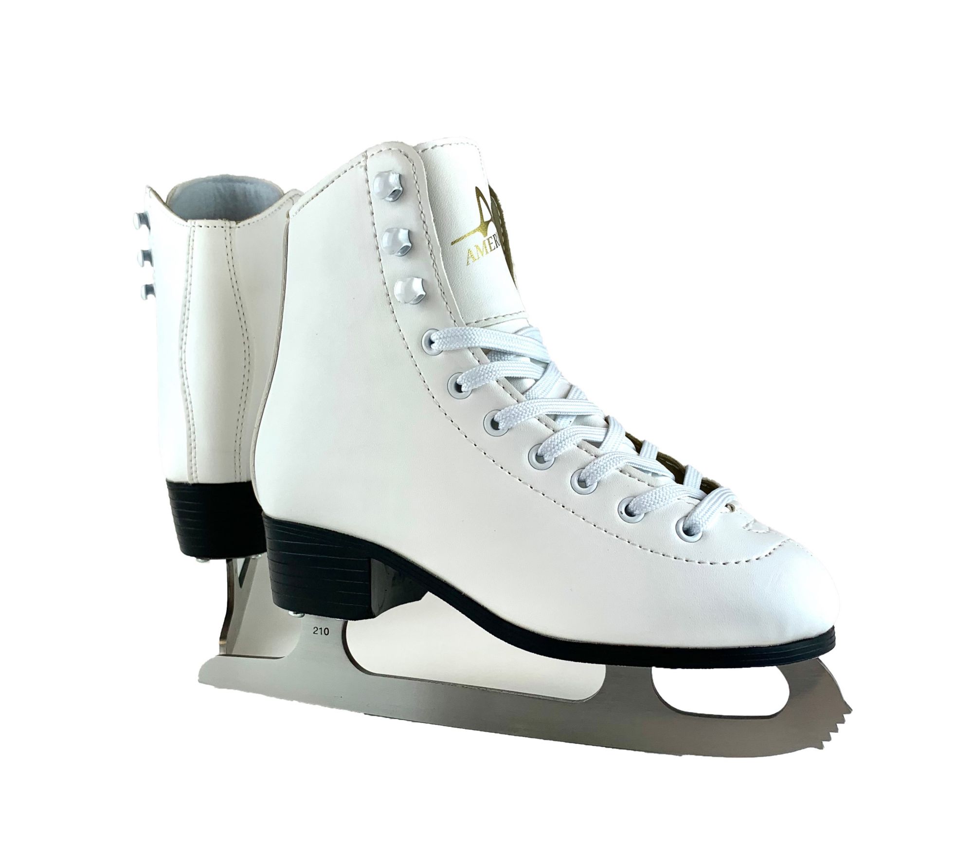 ladies leather ice skates