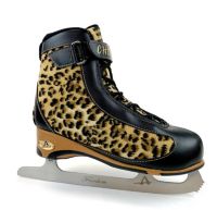 American Athletic Shoe Women's Soft Boot Cheetah Figure Skate | DICK'S ...