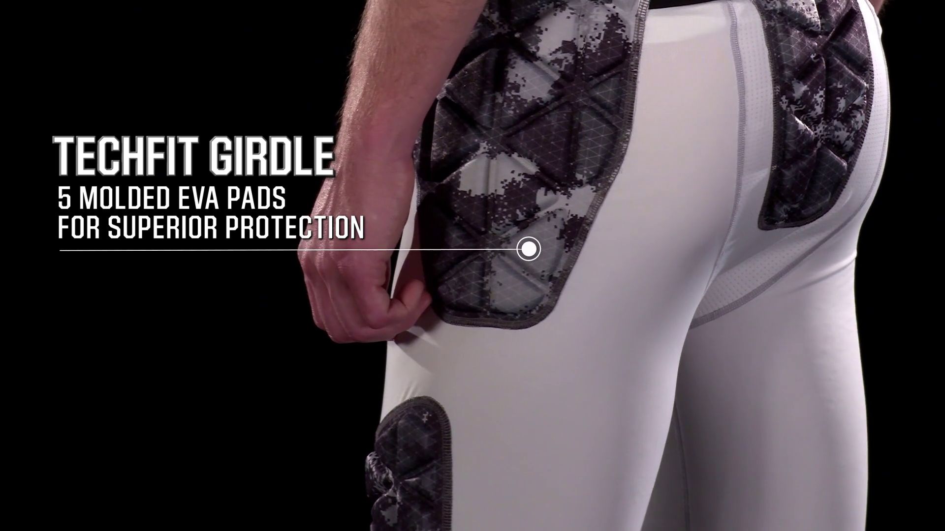 adidas Adult Padded techfit Camo Football Shirt product