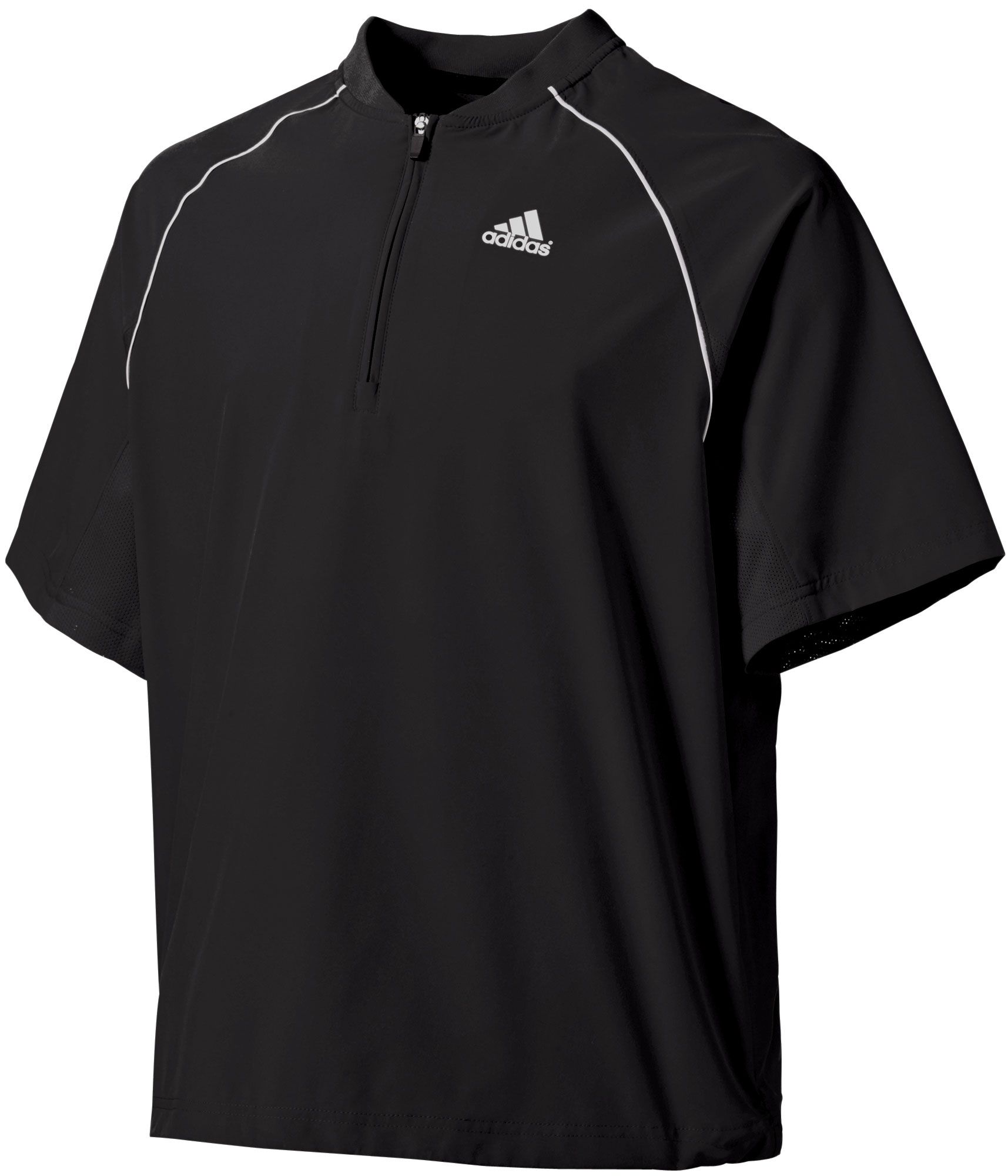 adidas short sleeve pullover jacket