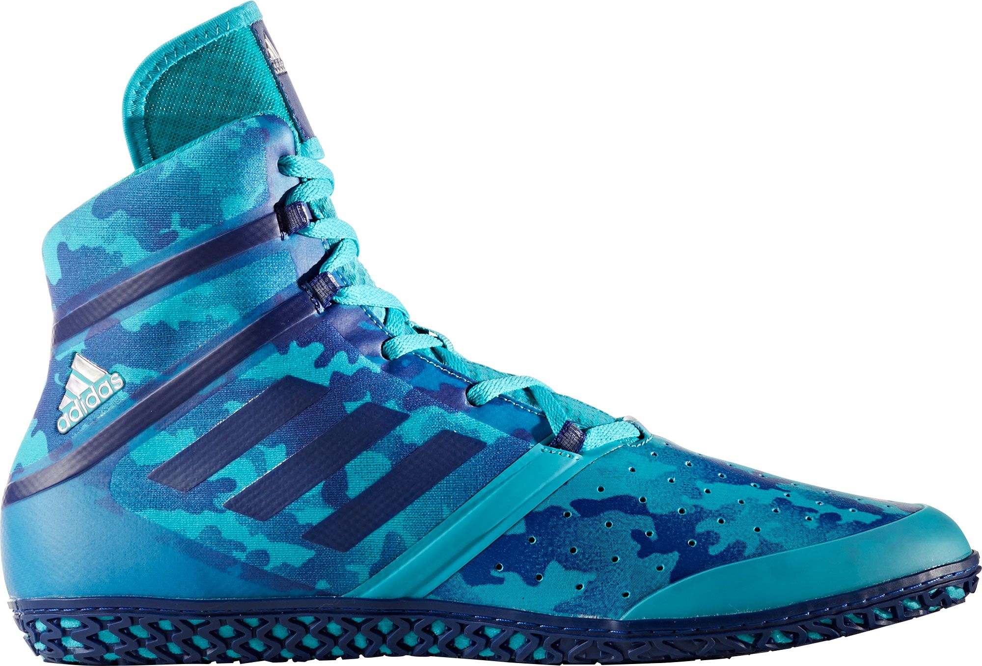 adidas teal wrestling shoes