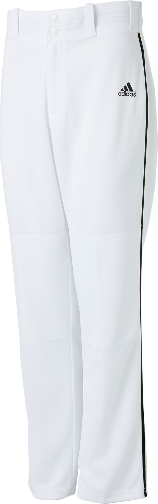 adidas baseball pants with piping