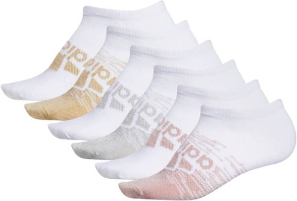 adidas Women's Superlite II No Show Athletic Socks - 6 Pack | Dick's  Sporting Goods