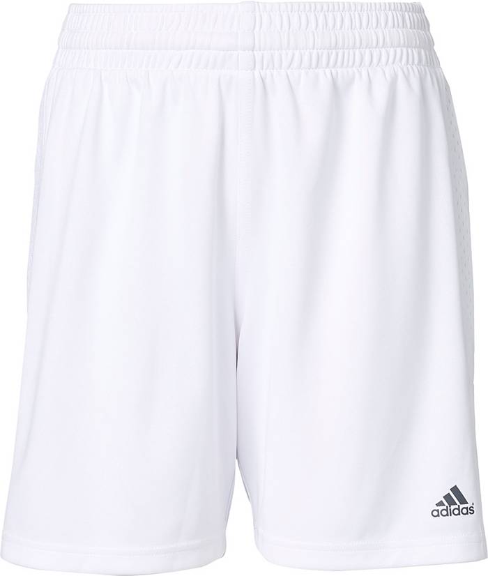 adidas Legends 3-Stripes Basketball Shorts - White