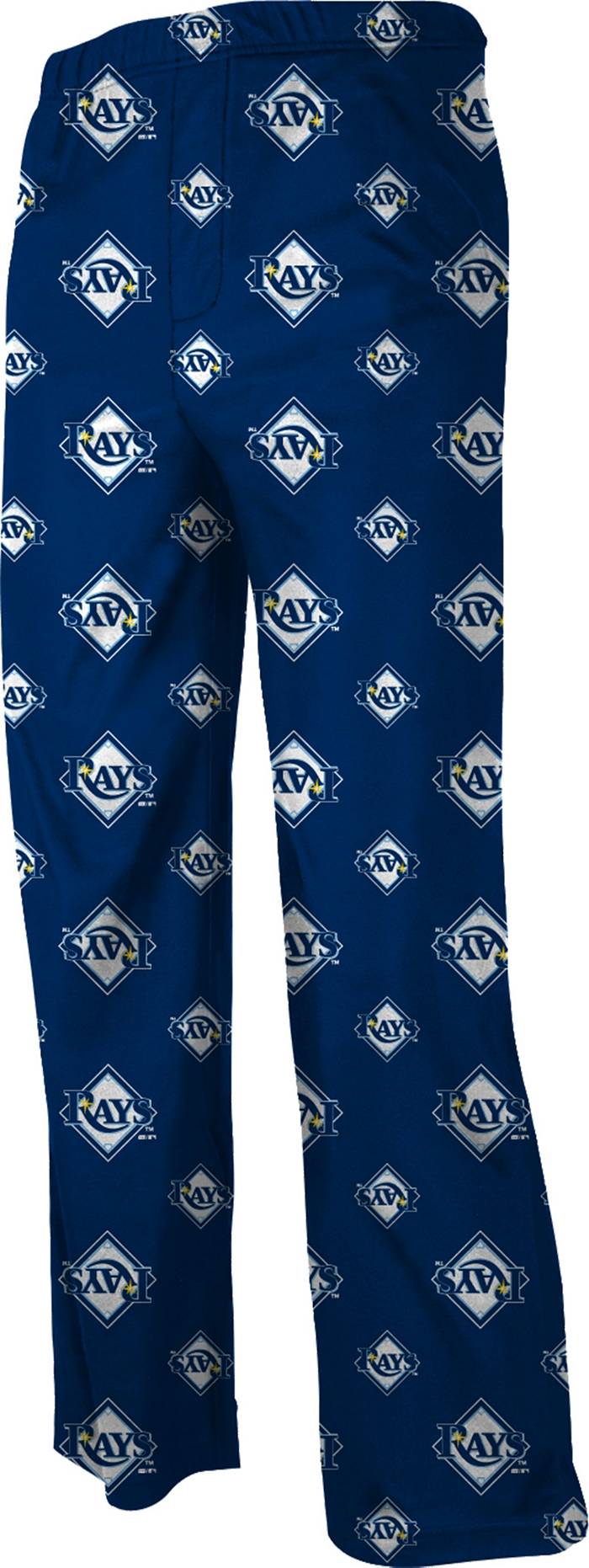 Majestic Youth Tampa Bay Rays Team Logo Pajama Pants