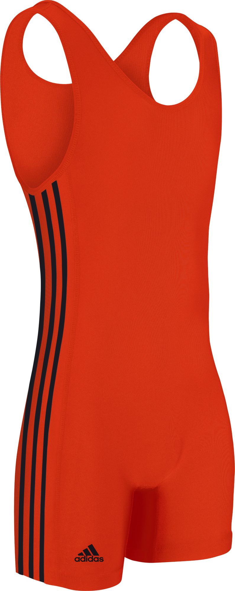 adidas Youth 3-Stripe Wrestling Singlet