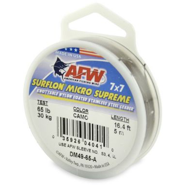 sorry, AFW Surflon Micro Supreme Fishing Leader is currently out of stock