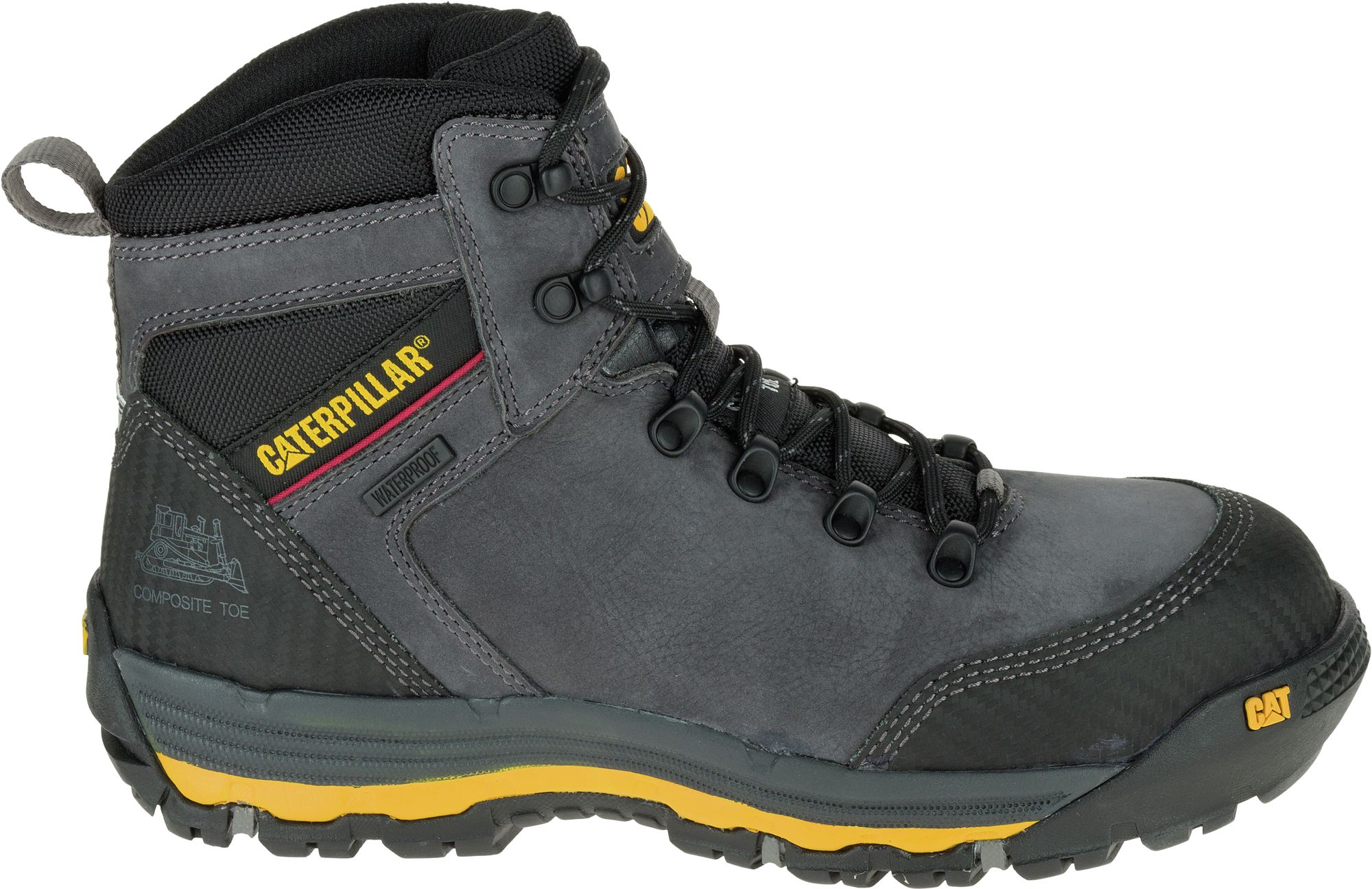 cat work boots composite toe