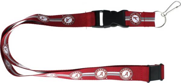 Hillman Alabama Crimson Tide Red and White Lanyard in the Key