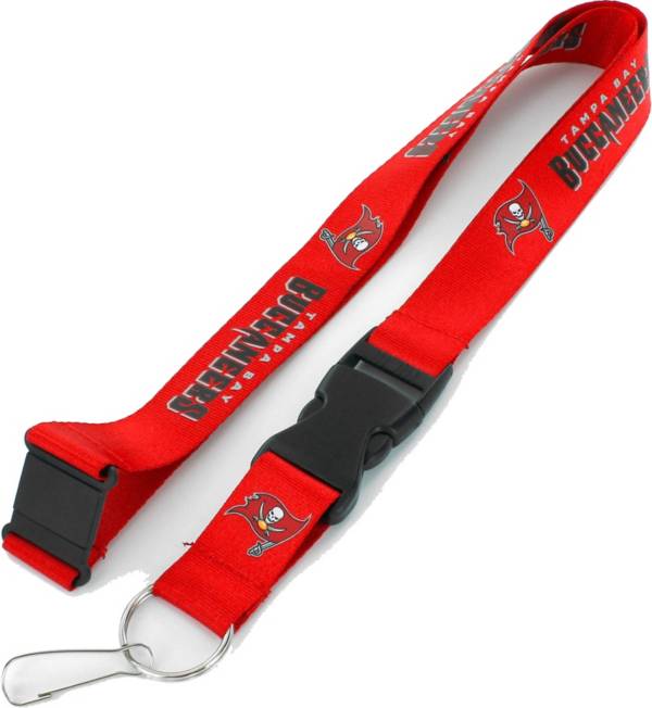 Hillman Tampa Bay Buccaneers Red, Black and White Lanyard in the Key  Accessories department at