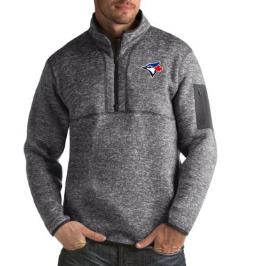 sorry, Antigua Men's Toronto Blue Jays Fortune Grey Half-Zip Pullover is currently out of stock