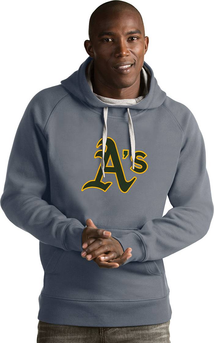Men's Oakland Athletics Nike Gray/Green Authentic Collection Game Long  Sleeve T-Shirt