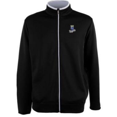 sorry, Antigua Men's Kansas City Royals Leader Black Full-Zip Jacket is currently out of stock