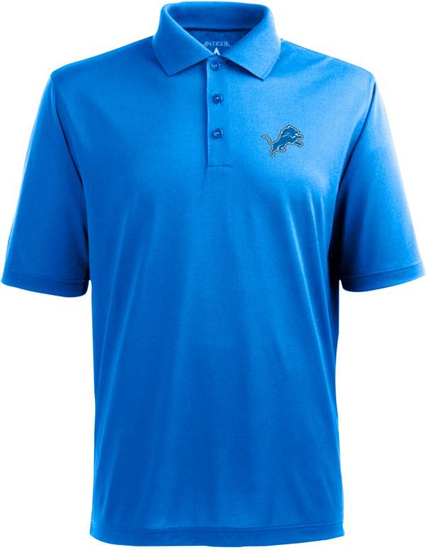 Antigua Men's Detroit Lions Tribute Polo Shirt