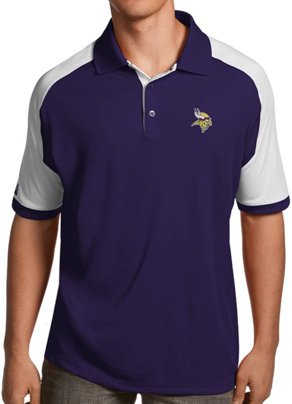 Antigua Men's Minnesota Vikings Century Purple Polo product image