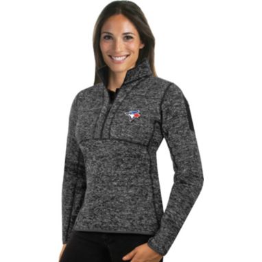 sorry, Antigua Women's Toronto Blue Jays Grey Fortune Half-Zip Pullover is currently out of stock