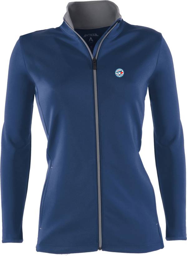 Antigua Women's Toronto Blue Jays Leader Royal Full-Zip Jacket