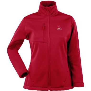 sorry, Antigua Women's St. Louis Cardinals Red Traverse Soft Shell Full-Zip Jacket is currently out of stock