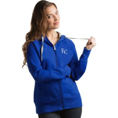sorry, Antigua Women's Kansas City Royals Royal Victory Full-Zip Hoodie is currently out of stock