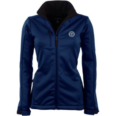 sorry, Antigua Women's New York City FC Traverse Navy Soft-Shell Full-Zip Jacket is currently out of stock