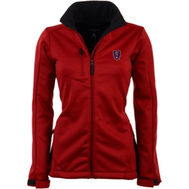 sorry, Antigua Women's Real Salt Lake Traverse Red Soft-Shell Full-Zip Jacket is currently out of stock